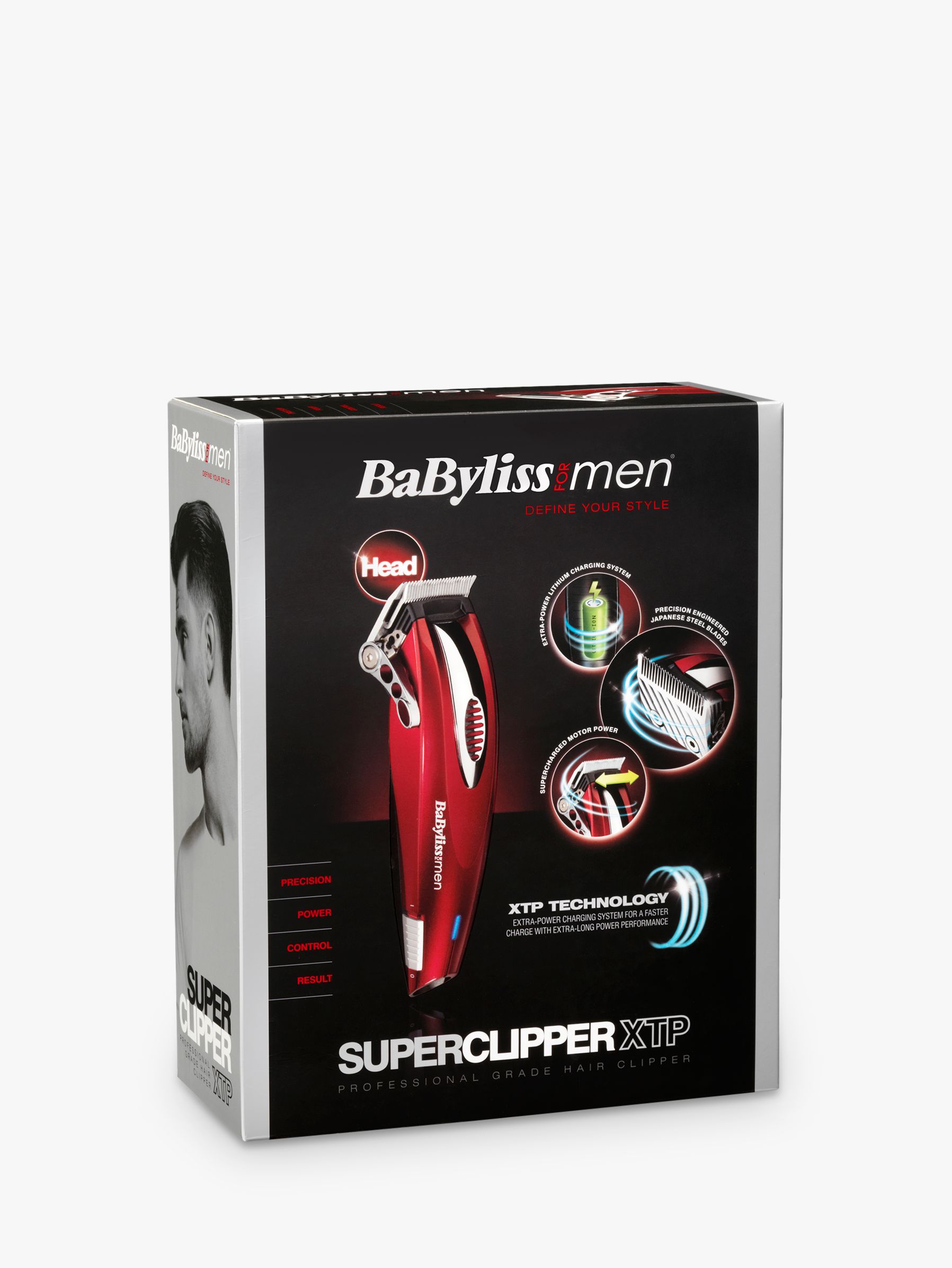 babyliss for men xtp super hair clipper