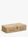 John Lewis & Partners Fusion Seagrass Under Bed Storage Box