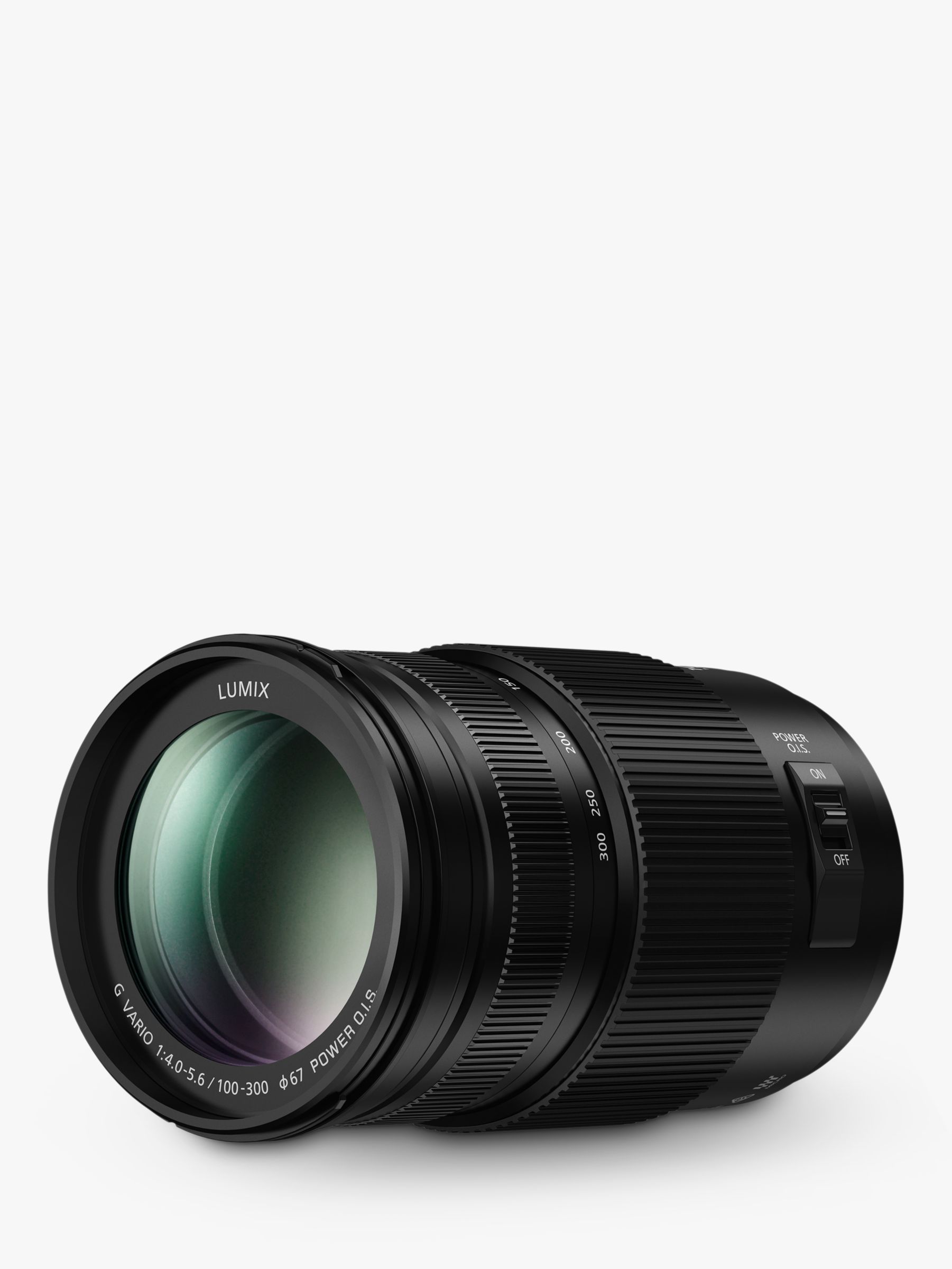 Panasonic Lumix G Vario 100 300mm F 4 0 5 6 Ii Power Ois Telephoto Lens At John Lewis Partners