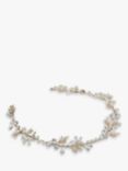 Ivory & Co. Maple Blossom Freshwater Pearl and Crystal Hair Vine, Gold