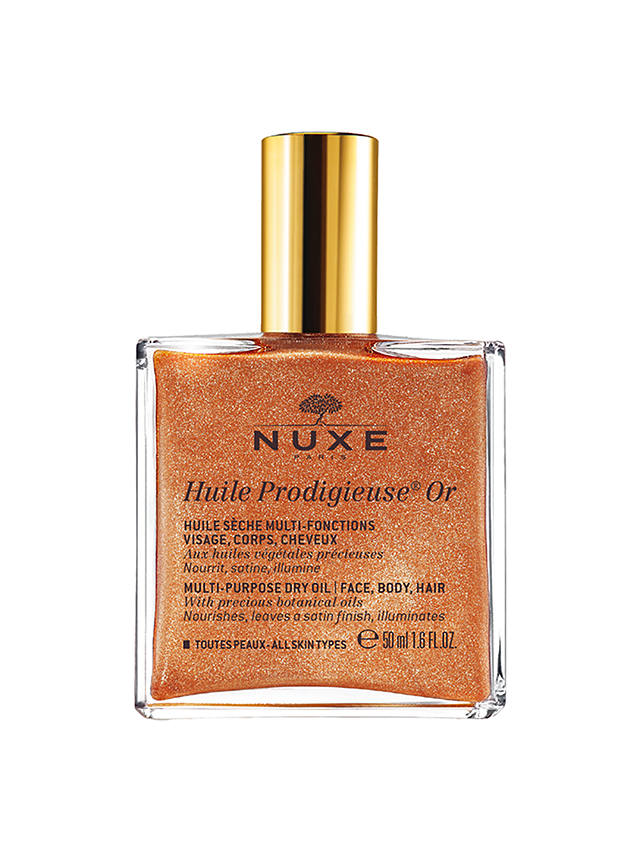 NUXE Huile Prodigieuse® Or Golden Shimmer Multi-Purpose Dry Oil for Face, Body and Hair, 50ml 1