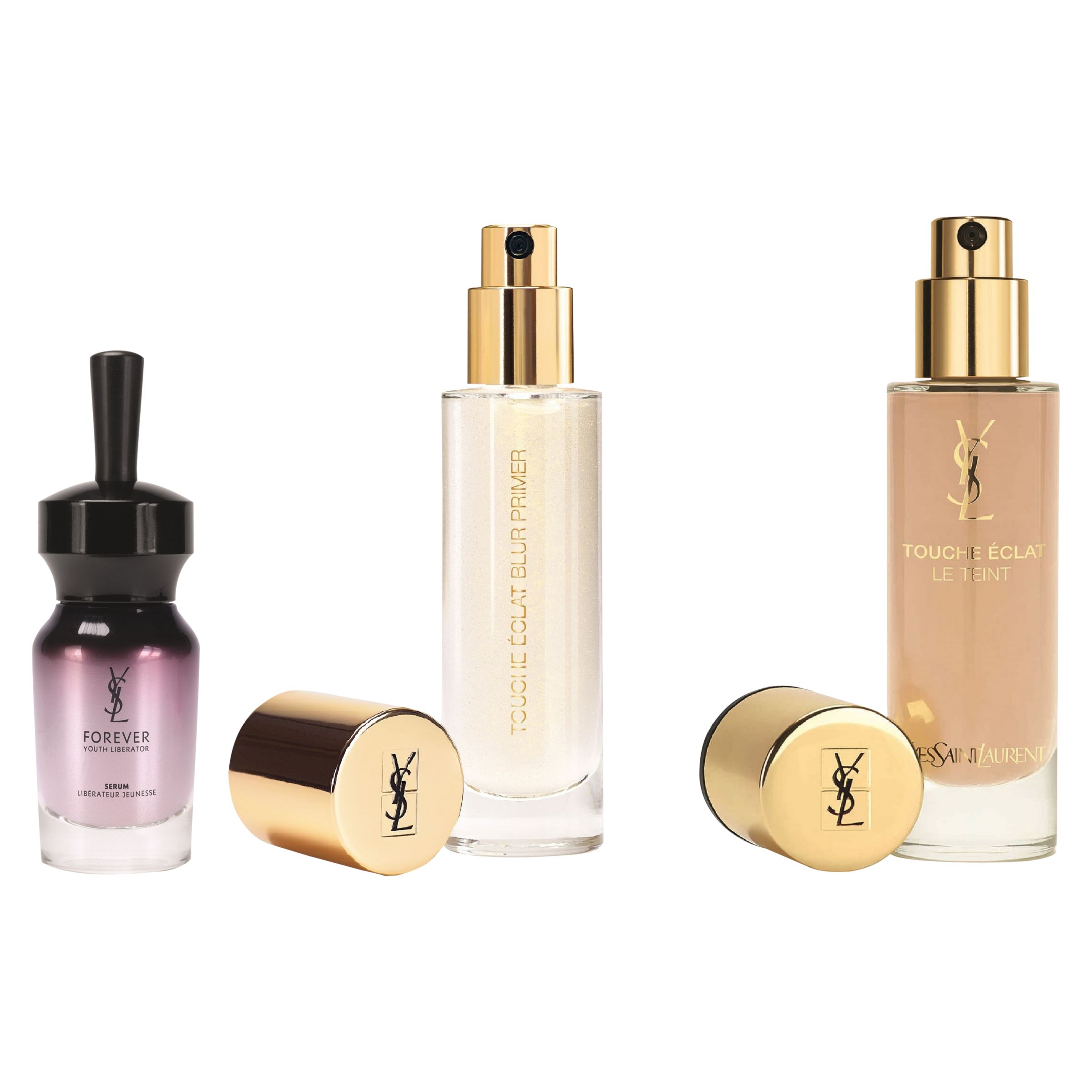 Yves Saint Laurent Touche Éclat Blur Primer and Foundation BR20 with Free Gift