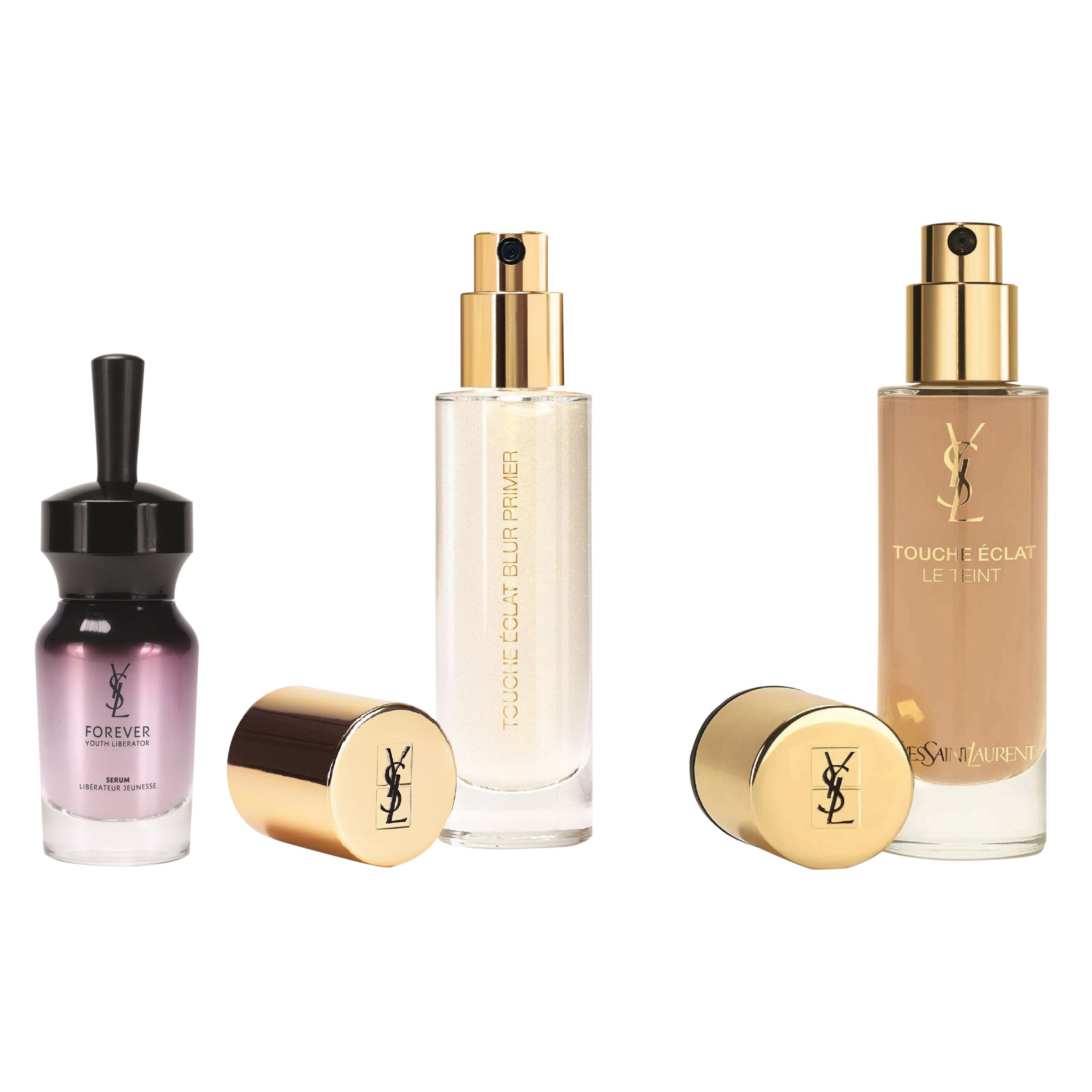 Yves Saint Laurent Touche Éclat Blur Primer and Foundation B45 with Free Gift