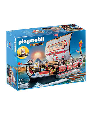 Playmobil History Roman Warriors Ship