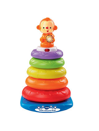 VTech Stack and Discover Rings Baby Toy