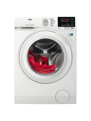 AEG L6FBG741R Freestanding Washing Machine, 7kg load, A+++ Energy Rating, 1400rpm Spin, White