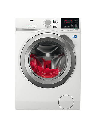 AEG L6FBG142R Freestanding Washing Machine, 10kg load, A+++ Energy Rating, 1400 rpm, White