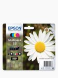 Epson Daisy T1806 Inkjet Printer Cartridge Multipack, Pack of 4