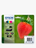 Epson Strawberry T2986 Inkjet Printer Cartridge Multipack, Pack of 4