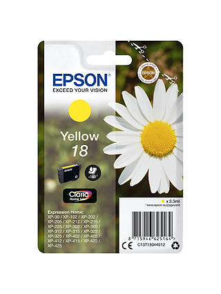 Epson Daisy T18 Colour Inkjet Printer Cartridge