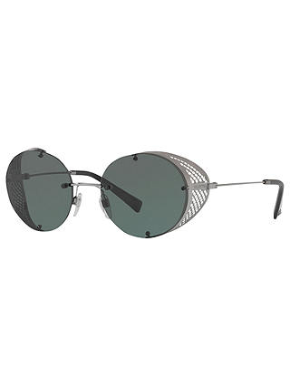 Valentino VA2003 Cut Out Detail Round Sunglasses