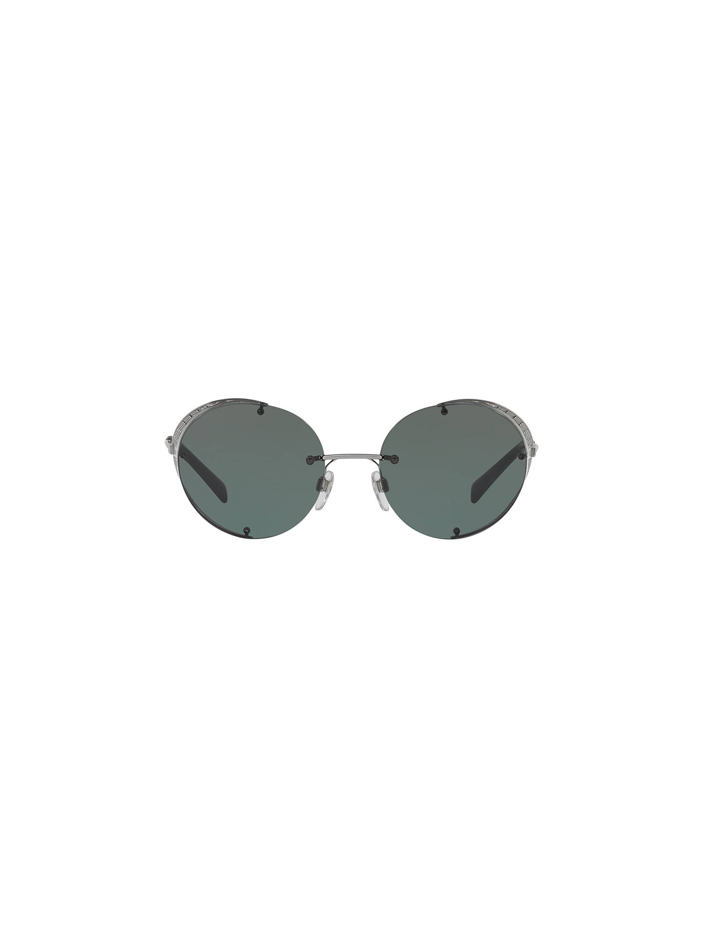 Valentino VA2003 Cut Out Detail Round Sunglasses at John Lewis & Partners