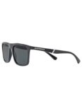 Emporio Armani EA4097 Men's Square Sunglasses