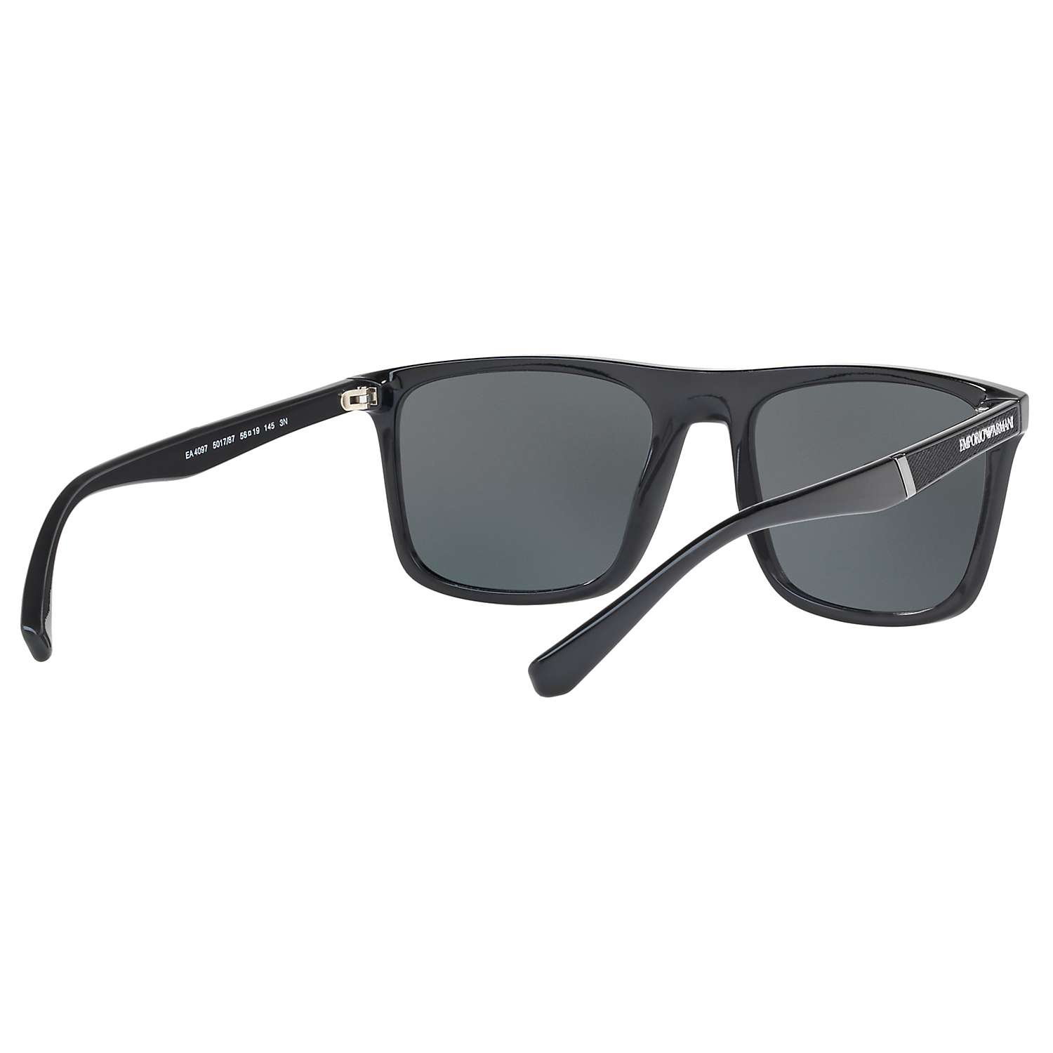 Buy Emporio Armani EA4097 Men's Square Sunglasses Online at johnlewis.com