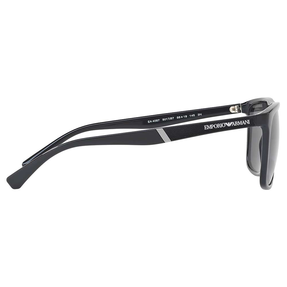 Buy Emporio Armani EA4097 Men's Square Sunglasses Online at johnlewis.com