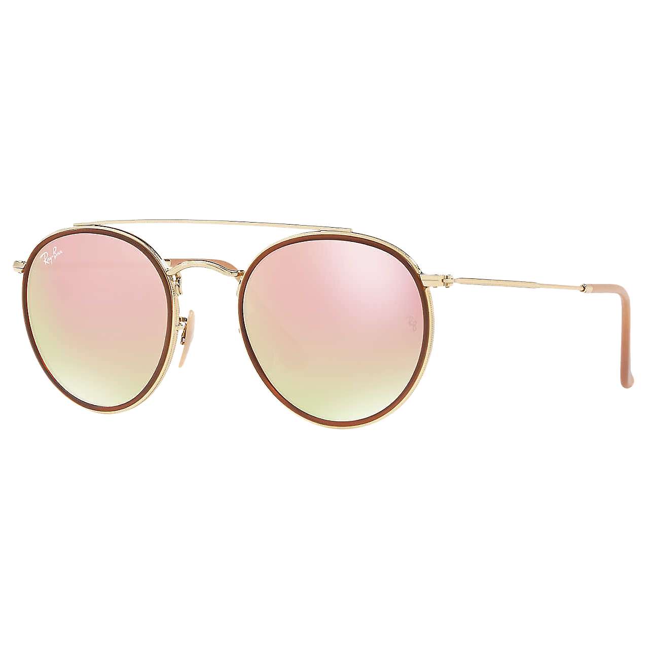Buy Ray-Ban RB3647N Unisex Double Bridge Oval Sunglasses Online at johnlewis.com