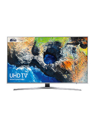 Samsung UE40MU6400 HDR 4K Ultra HD Smart TV, 40" with TVPlus/Freesat HD & Active Crystal Colour, Silver