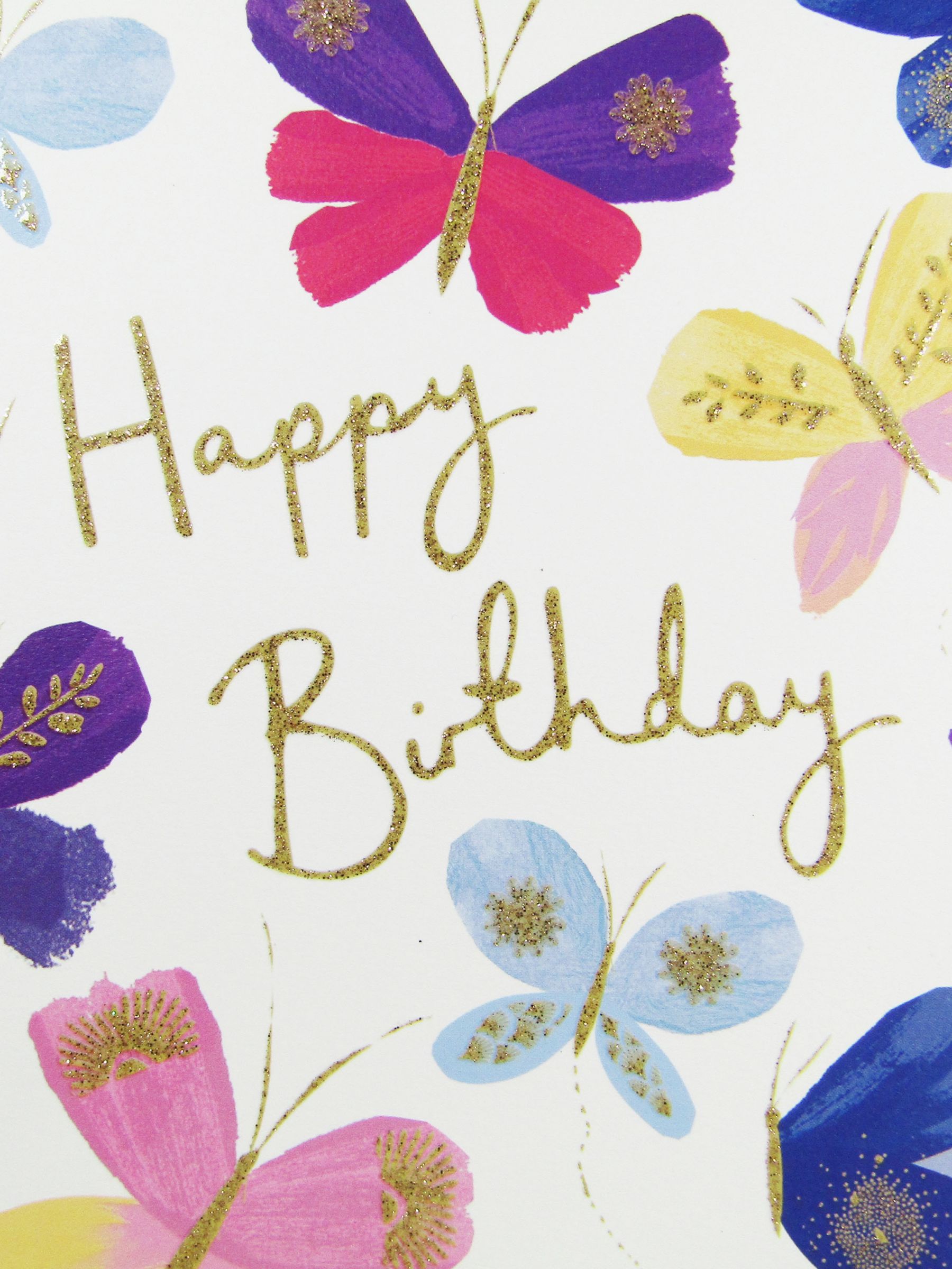 Woodmansterne Happy Birthday Greeting Card At John Lewis Partners