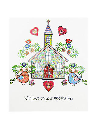 Portfolio With Love On Your Wedding Day Card