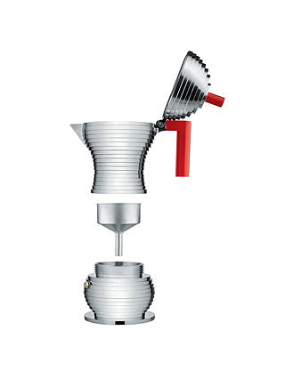 Alessi Pulcina Espresso Maker, 3 Cup, Induction