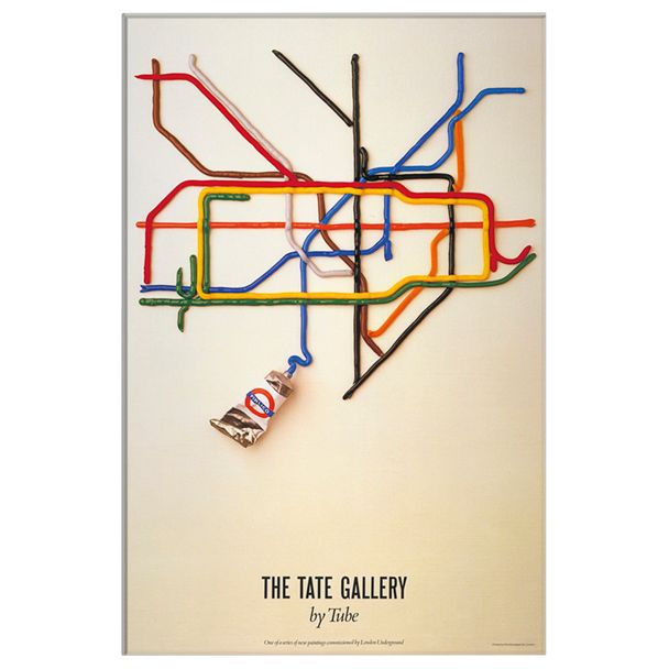 London Transport Museum - Tate Gallery Unframed Print Review