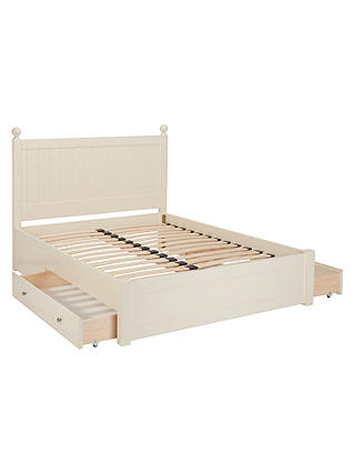 John Lewis & Partners Special St Ives Storage Bed, King Size, Ivory