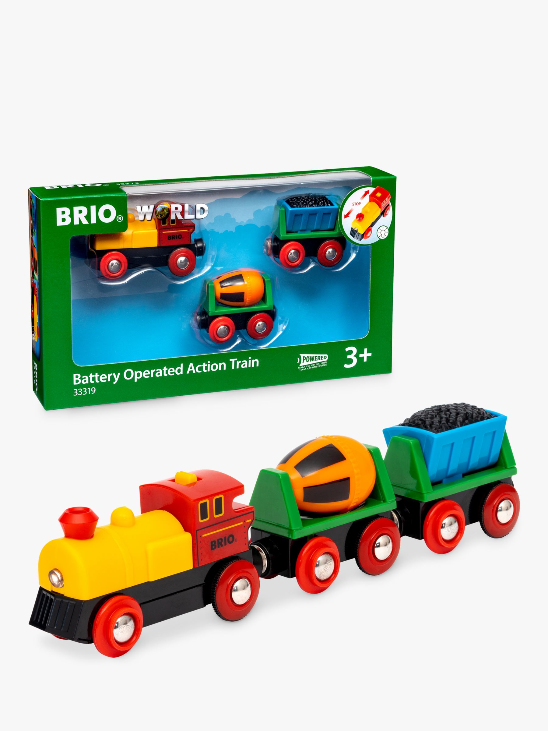 battery trains for brio track