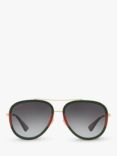 Gucci GG0062S Aviator Sunglasses