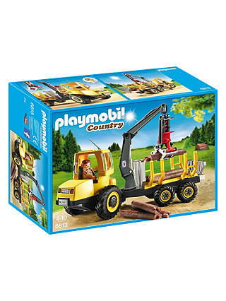 Playmobil Timber Transporter with Crane