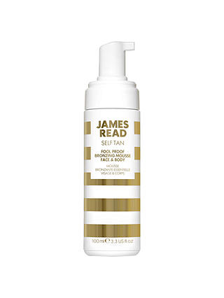 James Read Foolproof Face & Body Bronzing Mousse, 100ml