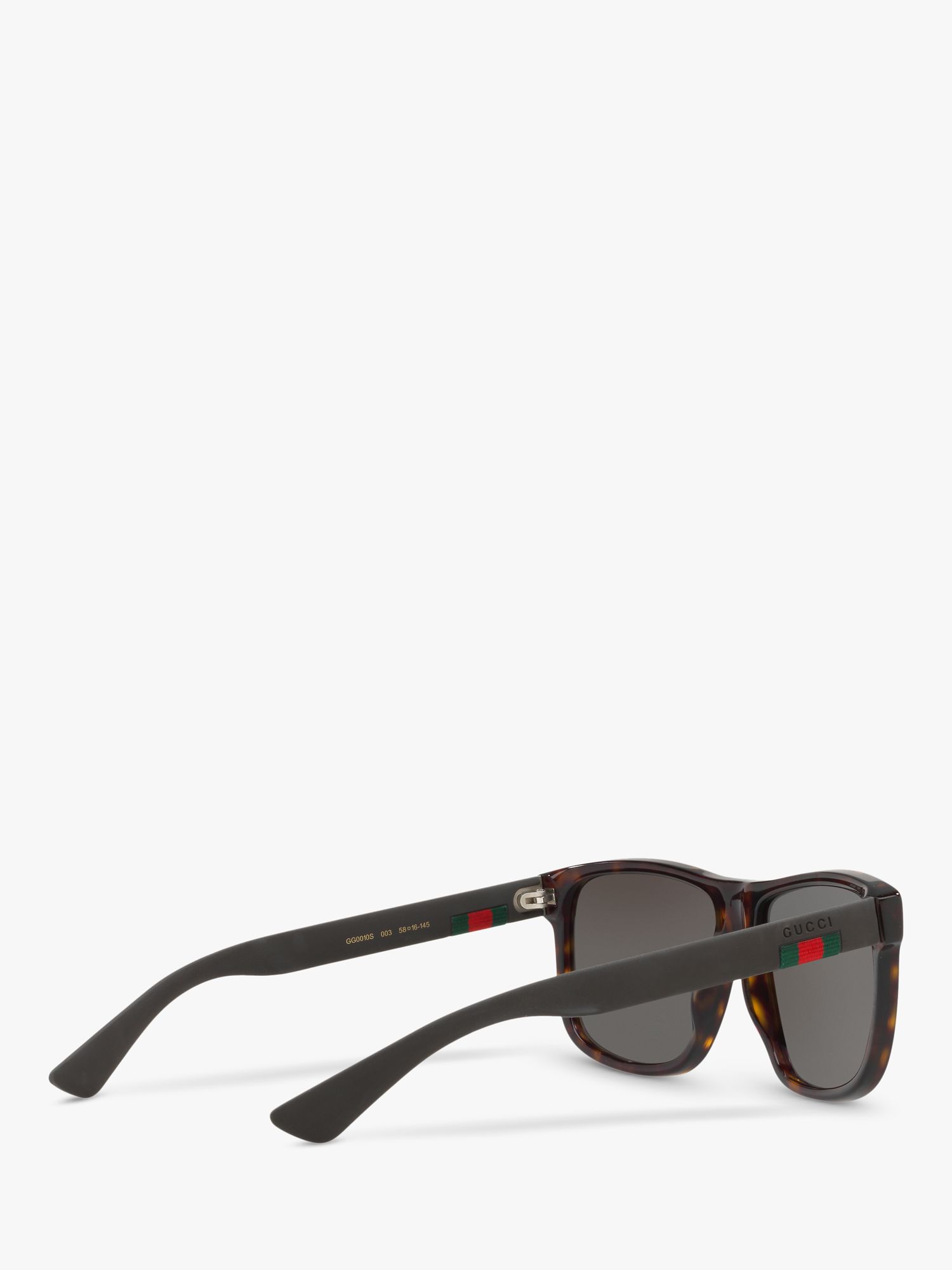 Buy Gucci GG0010S Polarised D-Frame Sunglasses Online at johnlewis.com