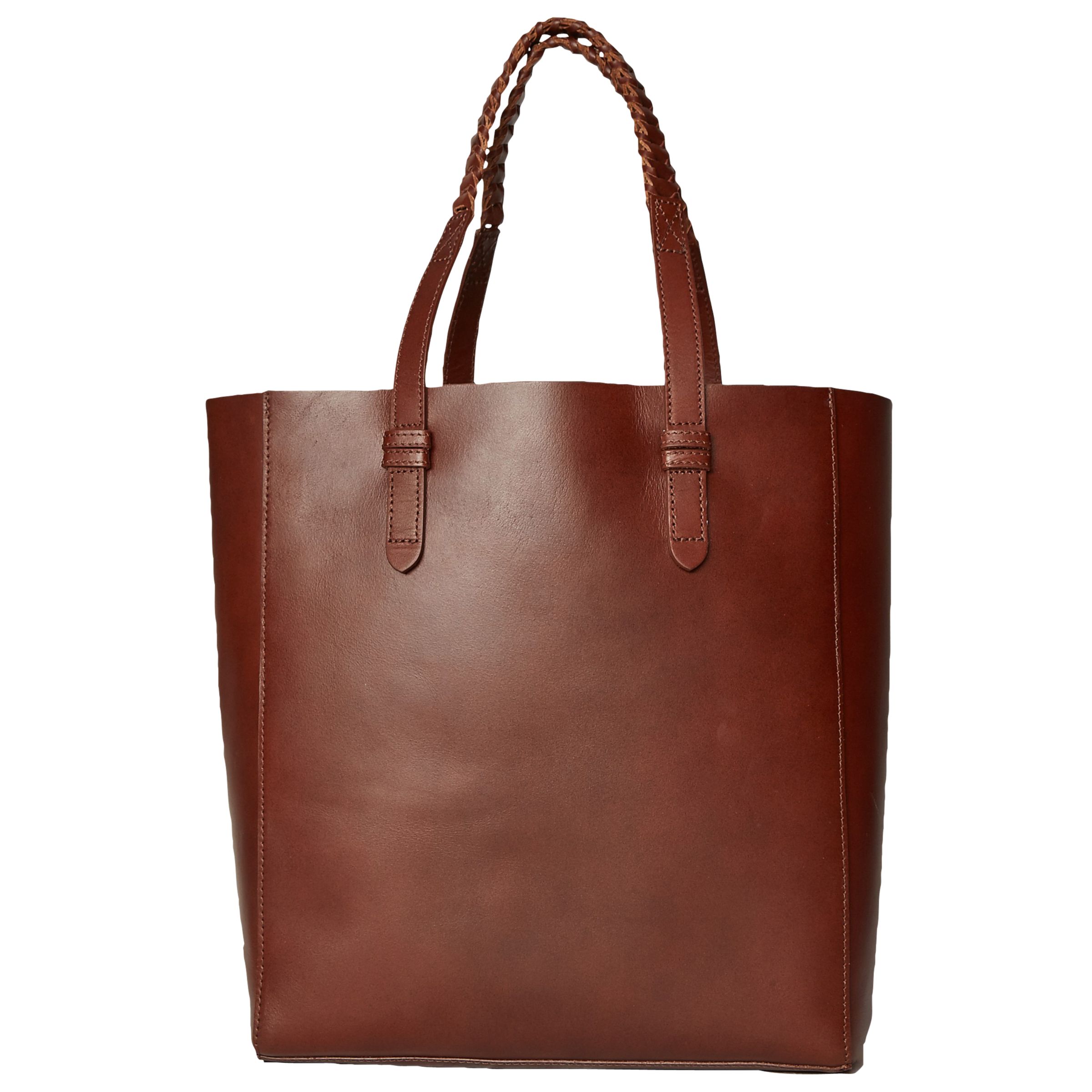 White Stuff Classic Leather Tote Bag at John Lewis & Partners