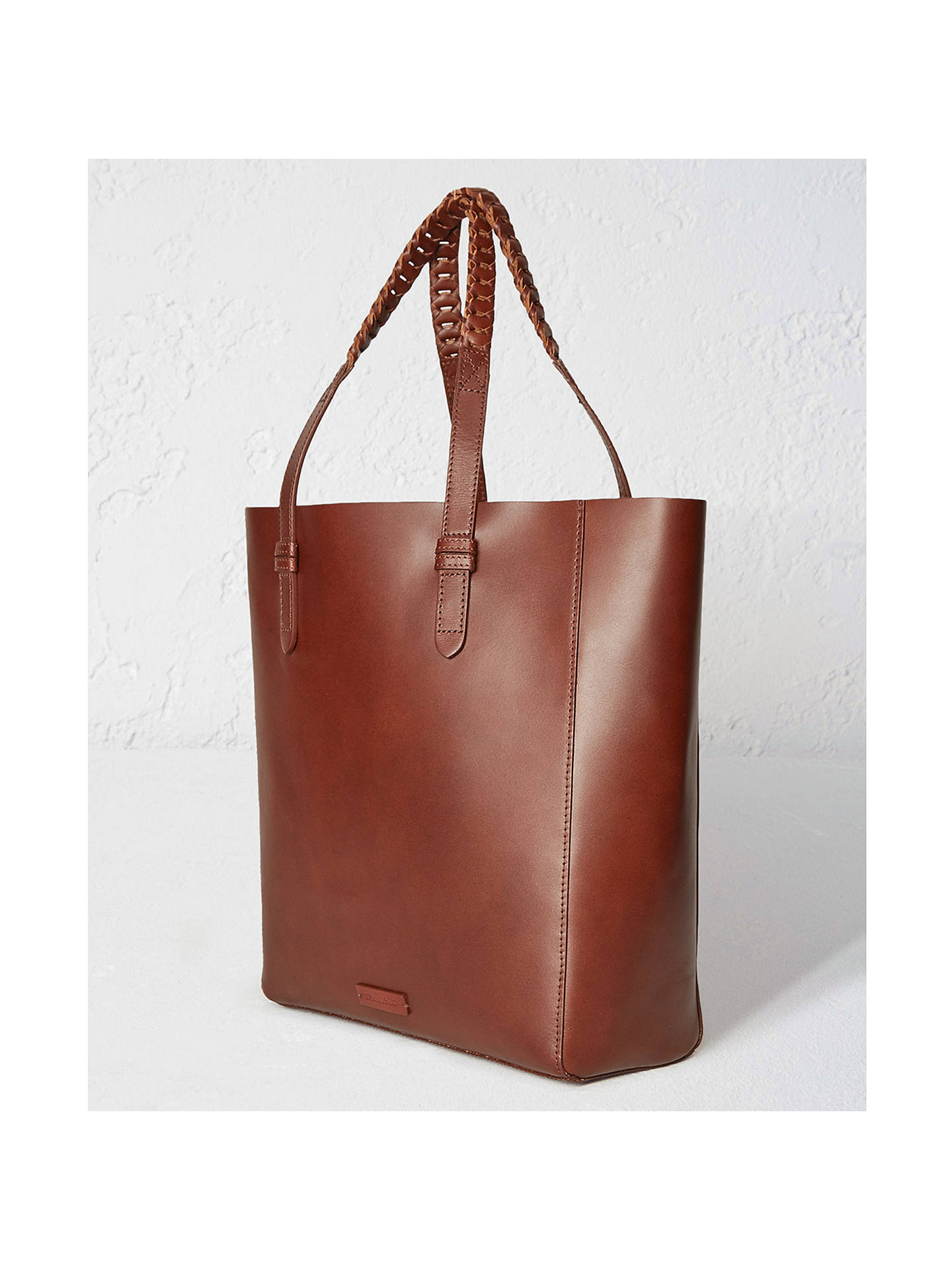 White Stuff Classic Leather Tote Bag at John Lewis & Partners