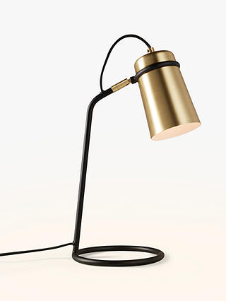 John Lewis & Partners Keegan Task Lamp, Satin Brass