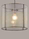 John Lewis Leighton Easy-to-Fit Bubble Glass Ceiling Shade