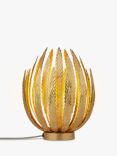 John Lewis Montserrat Leaf Table Lamp, Gold