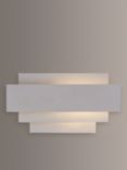 John Lewis Mezze Metal Wall Light, White