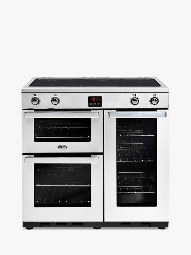 Buy Belling Cookcentre 90EI Electric Range Cooker With Induction Hob Online at johnlewis.com
