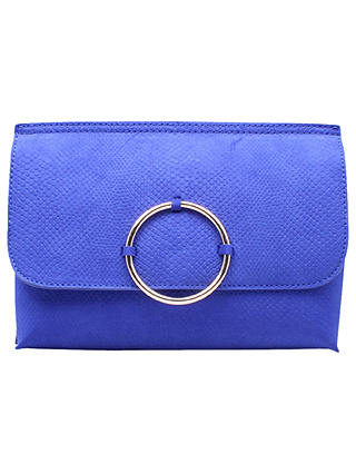 Miss KG Hoop Clutch Bag, Blue