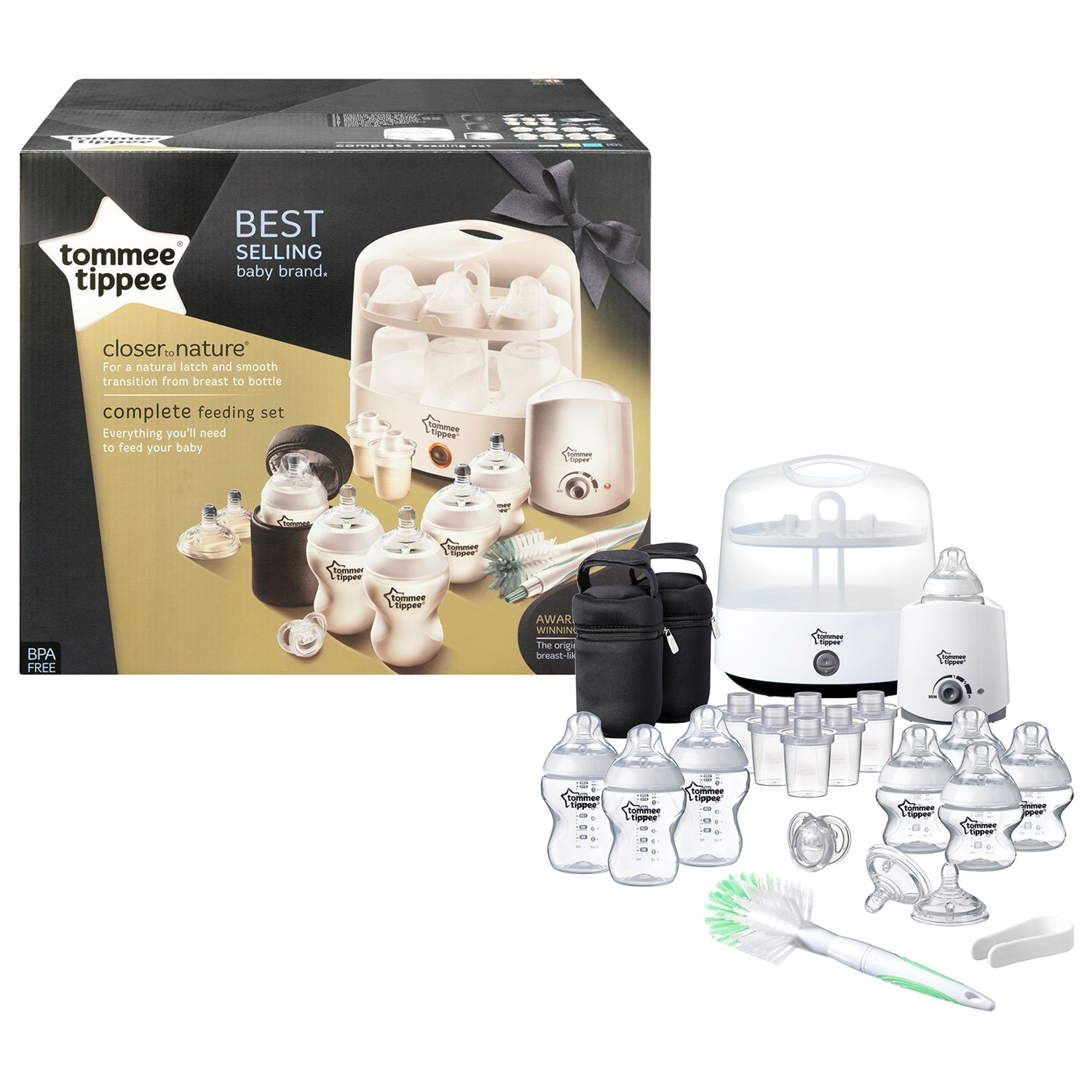 tommee tippee closer to nature complete feeding set