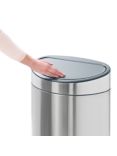 Brabantia Touch Bin New, 40L, Matt Steel