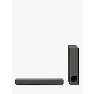 Sony HT-MT300 Bluetooth NFC Compact Sound Bar with Ultra-Slim Wireless Subwoofer, Black