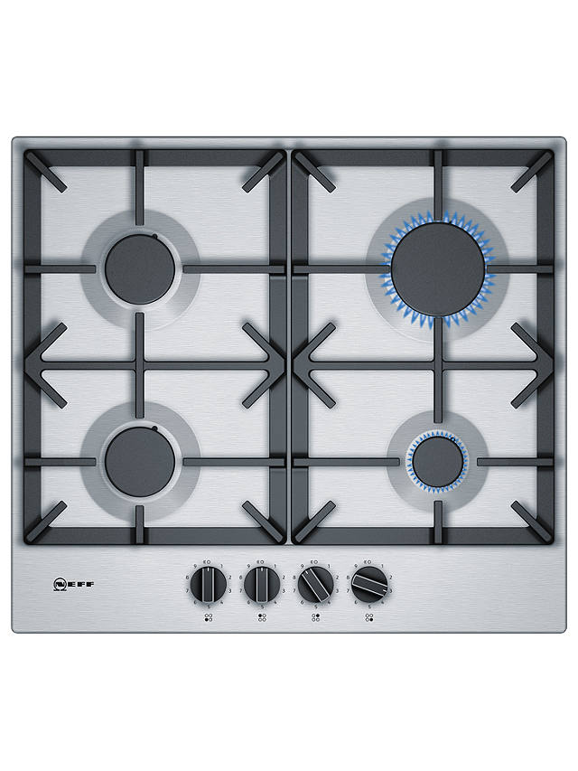 Buy Neff T26DS49N0 Gas Hob, Stainless Steel Online at johnlewis.com