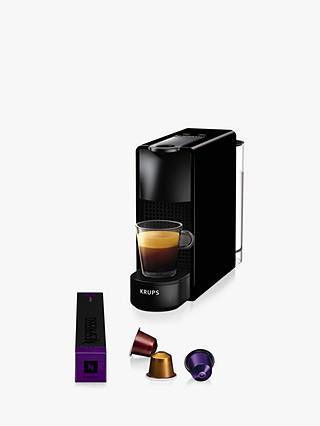 johnlewis.com | Nespresso Essenza Mini Coffee Machine by KRUPS, Black