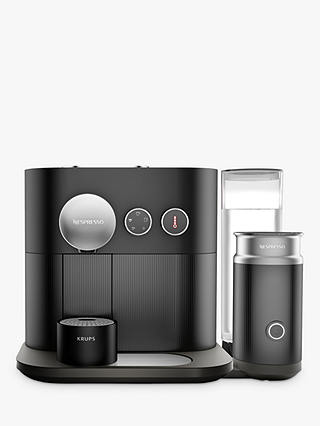 Nespresso Expert Coffee Machine with Aeroccino by KRUPS, Matt Black