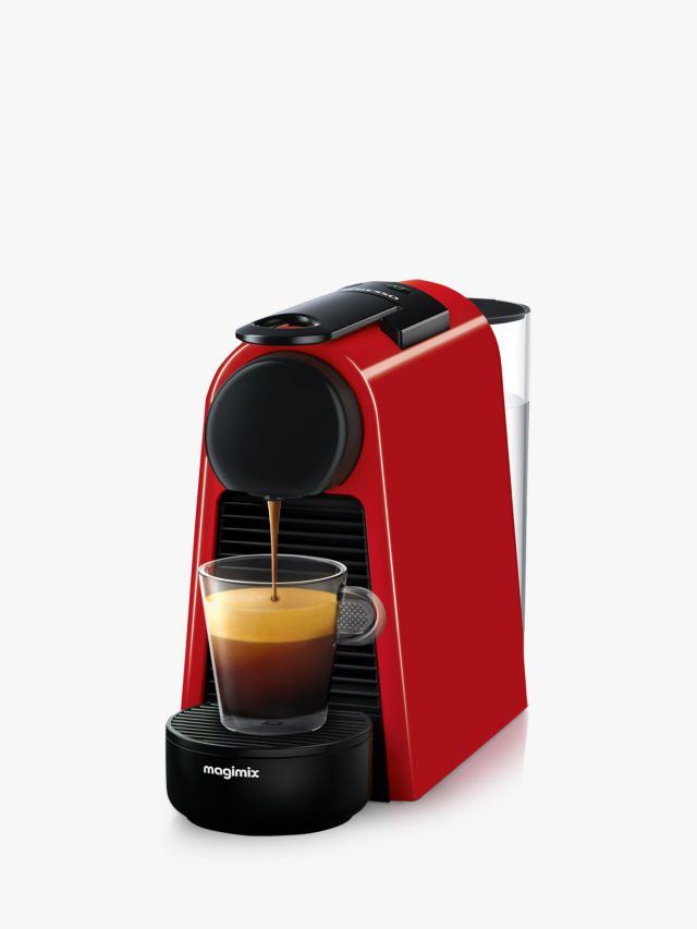 Nespresso Essenza Mini Coffee Machine by Magimix, Red