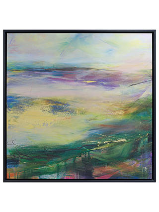 Lesley Birch - Soft Winds In Colour Framed Canvas Print, 90 x 90cm