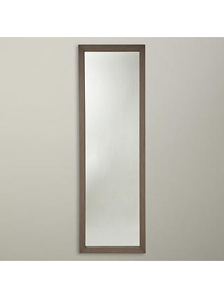 John Lewis & Partners Qube Wood Full Length Mirror, 147 x 47cm