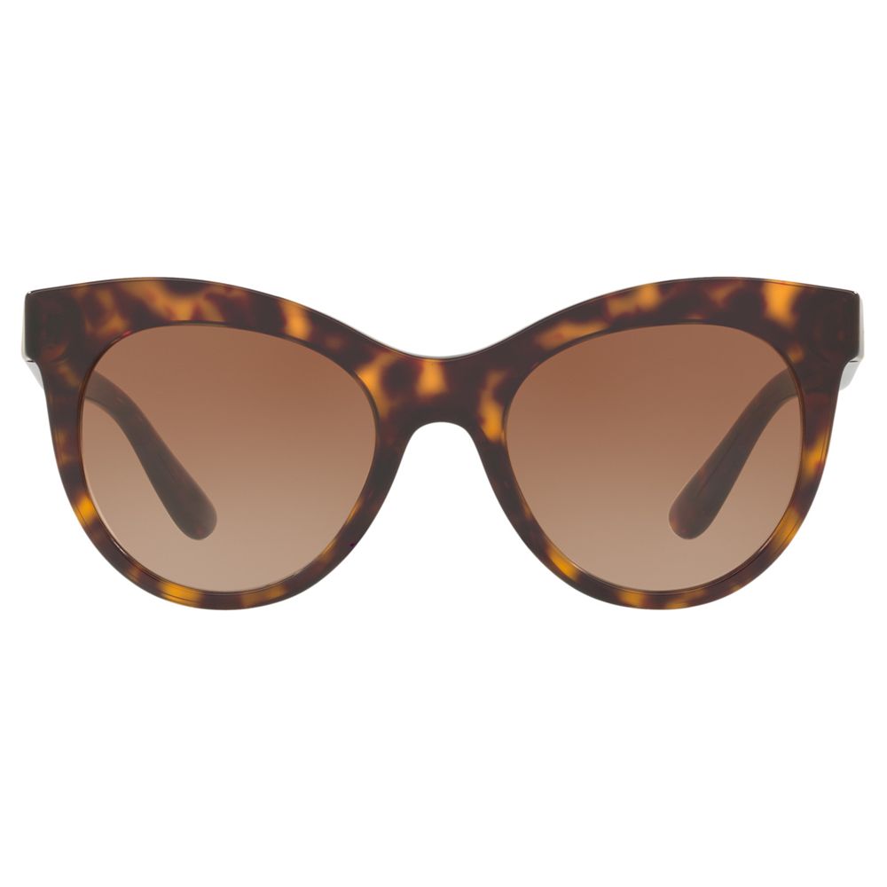 Dolce & Gabbana DG4311 Oval Sunglasses, Tortoise/Brown Gradient