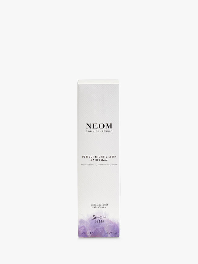 Neom Organics London Perfect Night's Sleep Bath Foam, 200ml 2